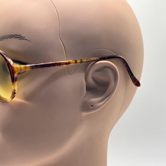 Vintage Ralph Lauren 523 Eyeglasses | Tortoise Frames | New Yellow Lenses 1980s main image 12